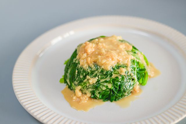 菠菜的做法 两个窍门做麻酱菠菜色香味俱全 菠菜的做法|菠菜的做法|菠菜|菠菜怎么做|