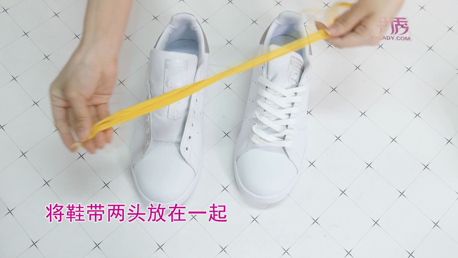 平行鞋带怎么绑 简单方法get 平行鞋带怎么绑