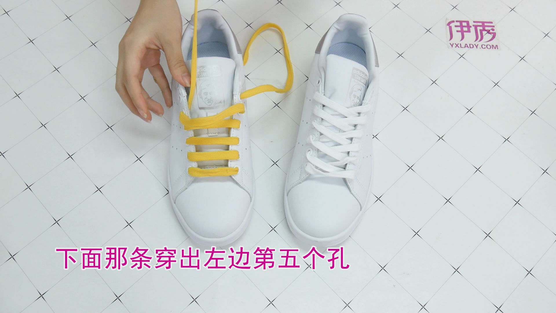 平行鞋带怎么绑 简单方法get 平行鞋带怎么绑