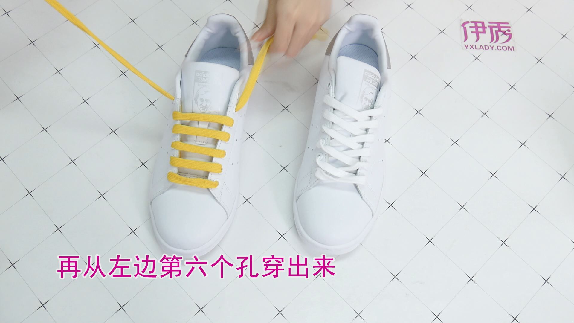 平行鞋带怎么绑 简单方法get 平行鞋带怎么绑