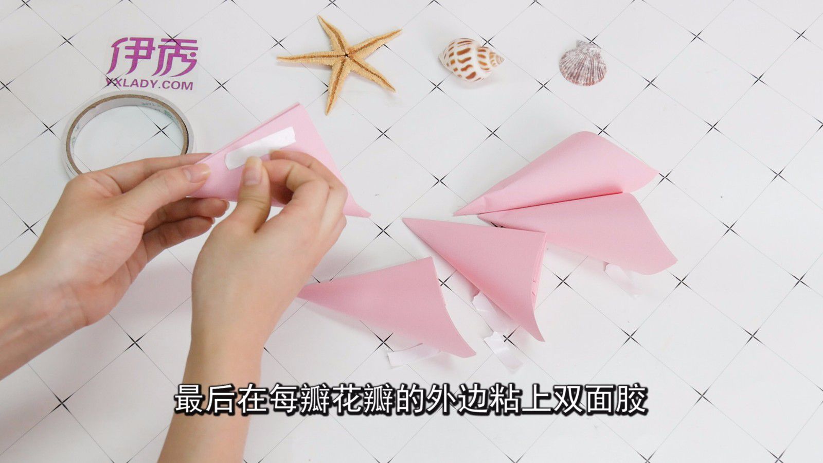 折花这样折 简单又好看 折花