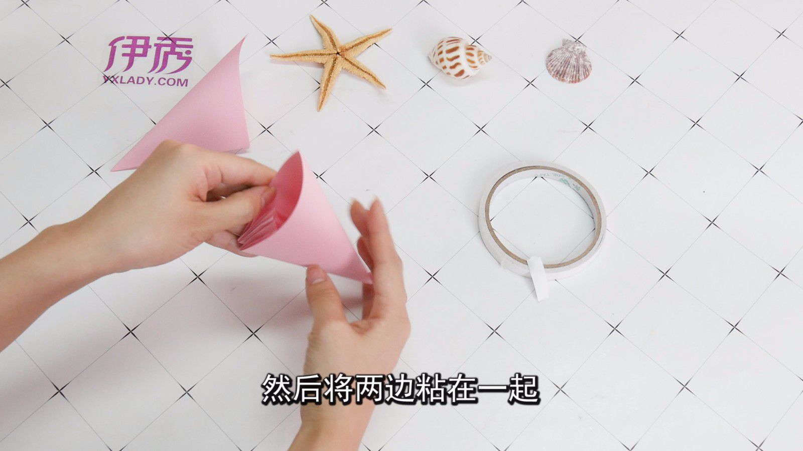 折花这样折 简单又好看 折花