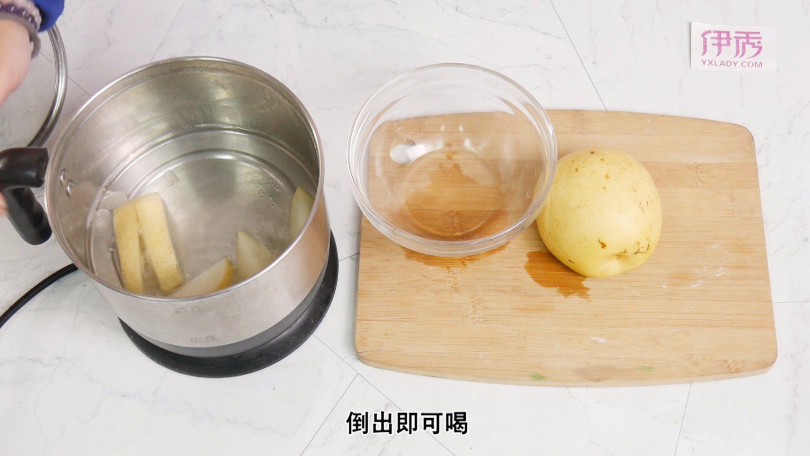 冰糖雪梨水怎么做 方法非常简单 冰糖雪梨水怎么做|冰糖雪梨水|冰糖雪梨水的做法|