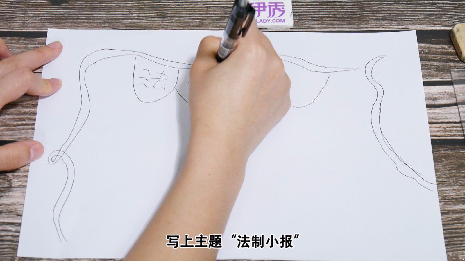 法制手抄报 超实用的小学生画法 法制手抄报|手抄报|