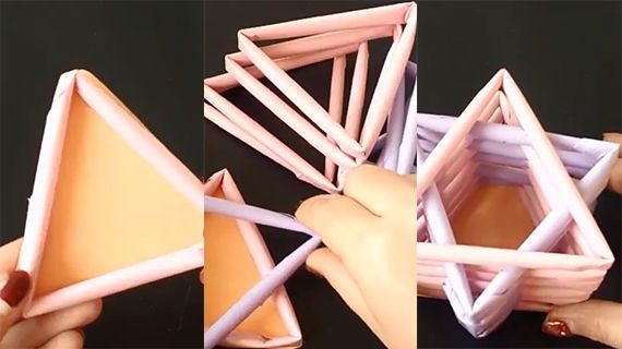 怎么做六芒星收纳盒 简单又好看 怎么做六芒星收纳盒|怎么做六芒星收纳盒|